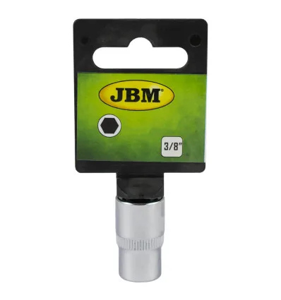 3/8" 6-lobe socket, 12mm, chrome