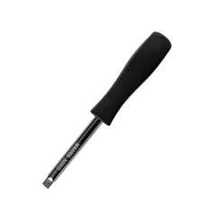 Manche de tournevis 1/4" chromée