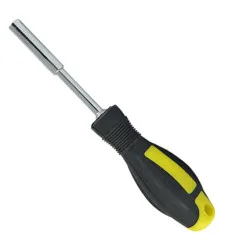Manche magnétique tournevis 1/4" chromée