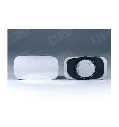 Mirror glass right + heated support Fiat Punto