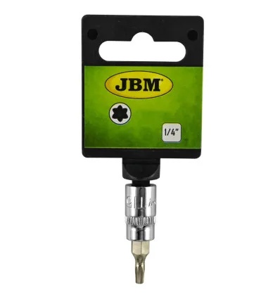 Screwdriver handle head (tx) 27mm, chrome