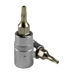 Tête pour manche tournevis tx - inv 10mm, chrome