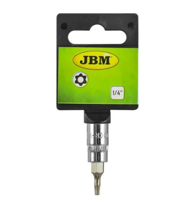Screwdriver handle head tx - inv 10mm, chrome