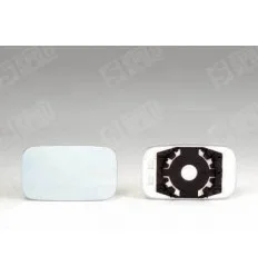 Glace de rétroviseur gauche avec support pour Alfa Romeo 33 75 164