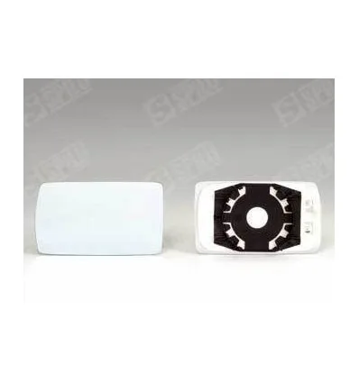 Mirror glass right + support Alfa Romeo 155