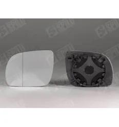 Glace de rétroviseur gauche avec support dégivrant pour Seat Arosa