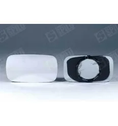 Glace de retro gauche + support dégivrant Fiat Punto
