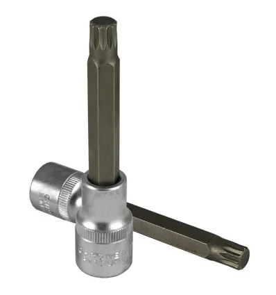 Douille 1/2" 12 pans pointe m10 100mm