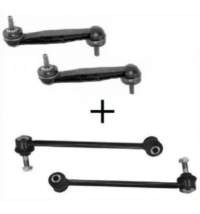 Set of 4 Peugeot 406 rear suspension links