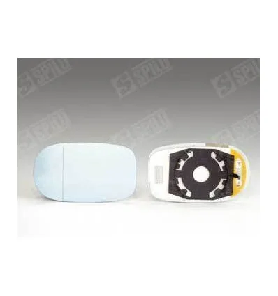 Left mirror glass + heated support Alfa Romeo 166
