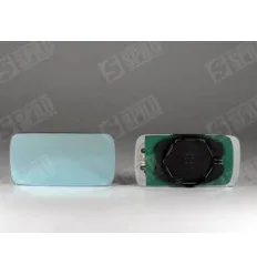 Glace de rétroviseur gauche avec support dégivrant pour Fiat Croma 91 à 2005