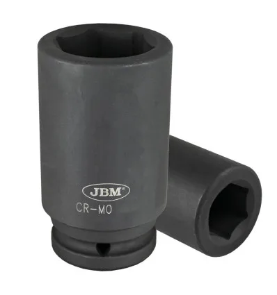 Long impact socket 6-lobe 3/4" 38mm