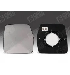 Glace de rétro droit + support Elec Dég Fiat Scudo