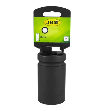 Long impact socket 6-lobe 1" 28mm