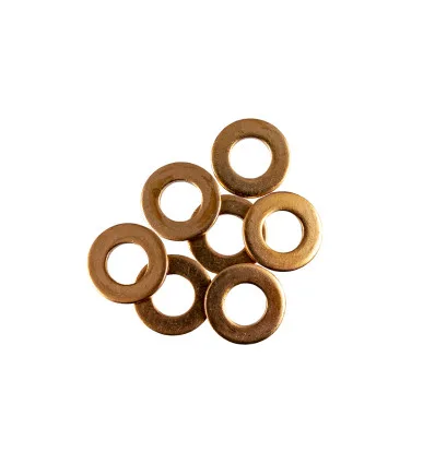 Bag of 50 copper washers for injectors (14,6 x 7,5 x 1,3mm)
