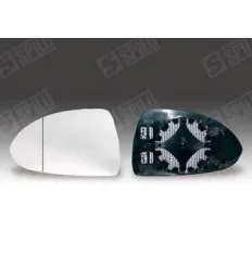 Glace de retro gauche + support dégivrant Opel Corsa D