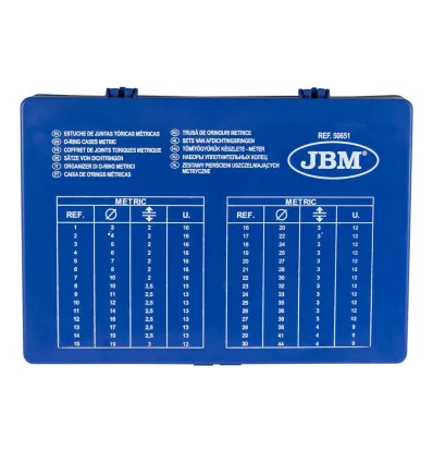 Metric o-ring seal kit