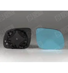 Glace de rétro bleu droit + support dégivrant A3, A4, A6, A8