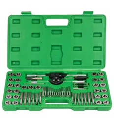 Coffret tarauds et filières de 60 pièces metrique et pouce