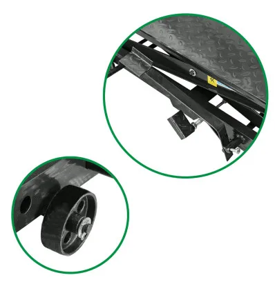 Table elevatrice hydraulique moto 365kg