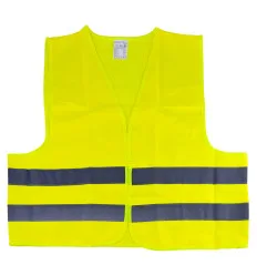 High-visibility yellow jacket