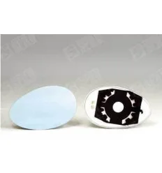 Glace de rétroviseur droit avec support dégivrant pour Alfa Romeo 156