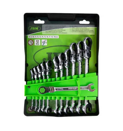 Kit di 12 chiavi a clic articolate