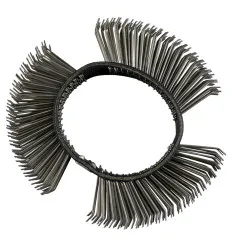 Spazzola metallo angolo di 23mm per ref. 51216