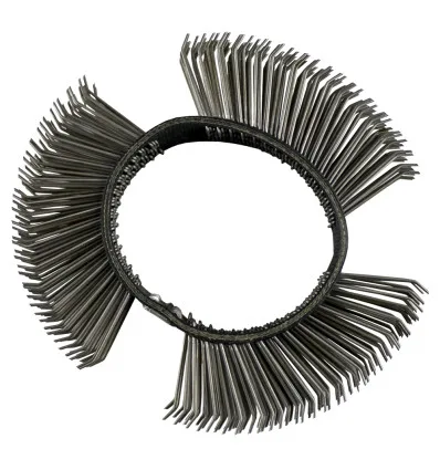 Spazzola metallo angolo di 23mm per ref. 51216