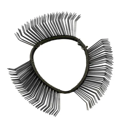 Spazzola metallo angolo di 11 mm per ref. 51216
