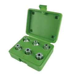 Scatola di punte 6 pezzi 1/2" punta a 6 lati Torx inviolabile