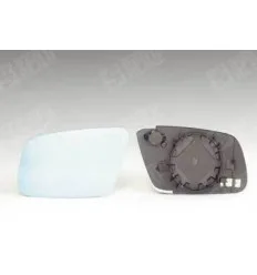 Glace de rétroviseur droit avec support dégivrant pour Audi A3