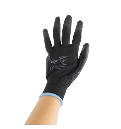 Gants de travail paume renforcée d polyuréthane t.10