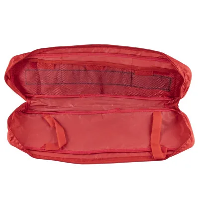 Busta rossa con 1 scomparto per kit di emergenza