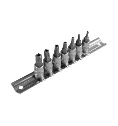 5-lobe tamper-proof socket rail