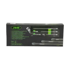 Jeu de ralonges de 1/4" à tête sphérique