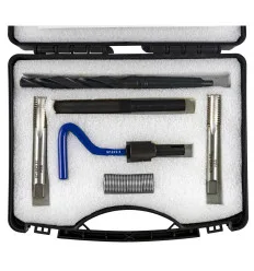 Coffret kit inserts hélicoïdaux m18x2,5