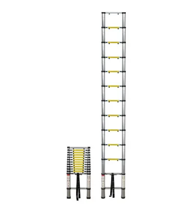 Scala telescopica con 12 gradini 3,8m