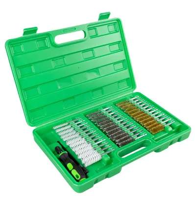 Coffret de 38 brosses métal / nylon / laiton