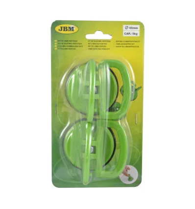Jeu de deux mini ventouses ø 60mm