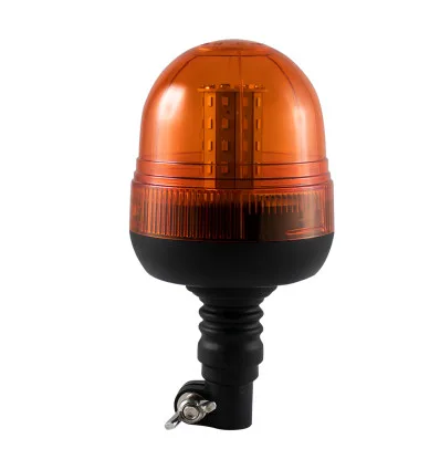 Luce lampeggiante a led 12-24v base flessibile