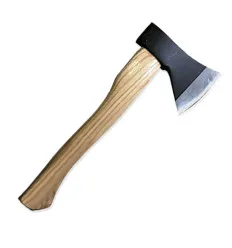 Accetta con manico in legno da 700mm
