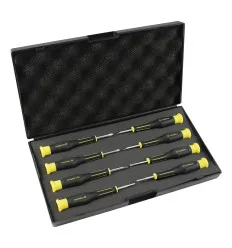Coffret de 8 tournevis de precision courtes