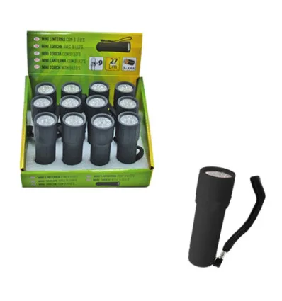 Torcia a led 9 nero