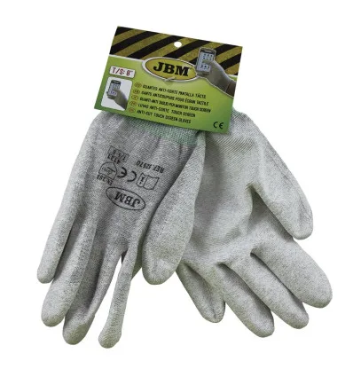 Gants travail special ecran tactile t.8