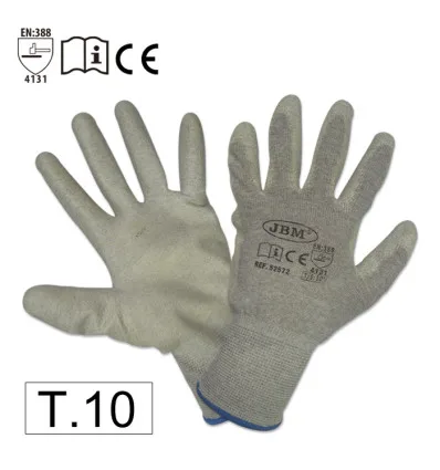 Gants travail special ecran tactile t.10