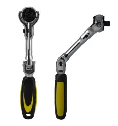 Cliquet 72 dents articulé court de 1/4" 175mm