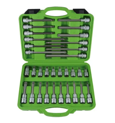 Coffret d'embouts 6 pans Torx 32 pièces