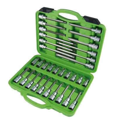 Coffret d'embouts 6 pans Torx 32 pièces