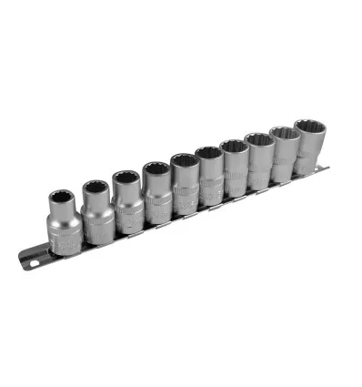 Kit di punte per cacciavite 1/2" a 12 lati